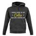 I Work Hard For My Collie unisex hoodie