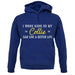 I Work Hard For My Collie unisex hoodie