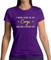 I Work Hard For My Corgi Womens T-Shirt