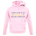 I Work Hard For My Dachshund unisex hoodie