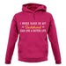 I Work Hard For My Dachshund unisex hoodie