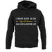 I Work Hard For My Dogue De Bourdeau unisex hoodie