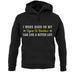 I Work Hard For My Dogues De Bourdeau unisex hoodie