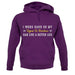 I Work Hard For My Dogues De Bourdeau unisex hoodie