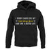 I Work Hard For My English Springer Spaniel unisex hoodie