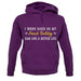 I Work Hard For My French Bull Dog unisex hoodie