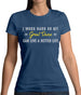 I Work Hard For My Great Dane Womens T-Shirt