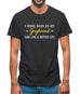 I Work Hard For My Greyhound Mens T-Shirt