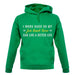 I Work Hard For My Jack Russell Terrier unisex hoodie