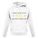 I Work Hard For My Maltese unisex hoodie