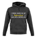 I Work Hard For My New Foundland unisex hoodie