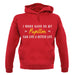 I Work Hard For My Papillon unisex hoodie