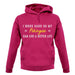 I Work Hard For My Pekingese unisex hoodie