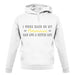 I Work Hard For My Pomeranian unisex hoodie