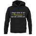 I Work Hard For My Pomeranian unisex hoodie