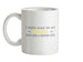 I Work Hard For My Poodle Ceramic Mug