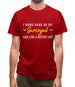 I Work Hard For My Samoyed Mens T-Shirt