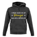 I Work Hard For My Schnauzer unisex hoodie