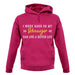 I Work Hard For My Schnauzer unisex hoodie