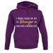 I Work Hard For My Schnauzer unisex hoodie