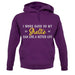 I Work Hard For My Sheltie unisex hoodie