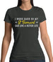 Work Hard For My Stattfordshire Bull Terrier Womens T-Shirt