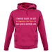 I Work Hard For My St Bernard unisex hoodie