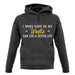 I Work Hard For My Westie unisex hoodie