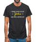 I Work Hard For My Yorkie Mens T-Shirt