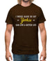I Work Hard For My Yorkie Mens T-Shirt