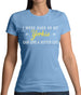 I Work Hard For My Yorkie Womens T-Shirt