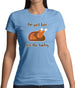 Here For The Turkey Womens T-Shirt