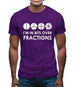 I'm In Bits Over Fractions Mens T-Shirt