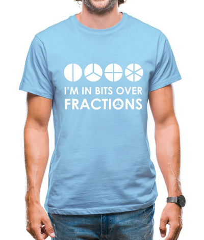 I'm In Bits Over Fractions Mens T-Shirt