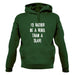 I'd Rather Be A Rebel Than A Slave Unisex Hoodie