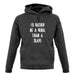 I'd Rather Be A Rebel Than A Slave Unisex Hoodie