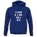 I'd Rather Be A Rebel Than A Slave Unisex Hoodie