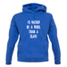 I'd Rather Be A Rebel Than A Slave Unisex Hoodie