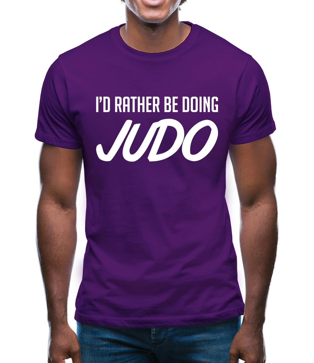 I'd Rather Be Doing Judo Mens T-Shirt