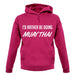 I'd Rather Be Doing Muay Thai unisex hoodie