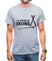 I'd Rather Be Skiing Mens T-Shirt