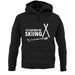 I'd Rather Be Skiing unisex hoodie