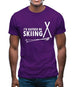 I'd Rather Be Skiing Mens T-Shirt