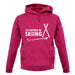 I'd Rather Be Skiing unisex hoodie