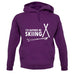 I'd Rather Be Skiing unisex hoodie