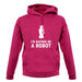I'd Rather Be A Robot unisex hoodie