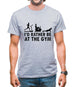 I'd Rather Be At The Gym Mens T-Shirt