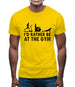 I'd Rather Be At The Gym Mens T-Shirt