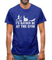 I'd Rather Be At The Gym Mens T-Shirt