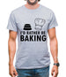 I'd Rather Be Baking Mens T-Shirt